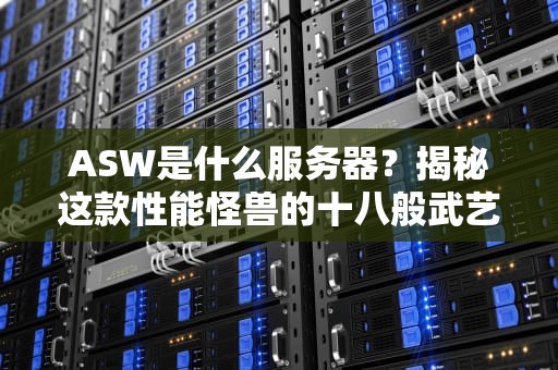 ASW是什么服务器？揭秘这款性能怪兽的十八般武艺！