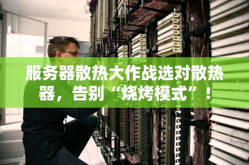 服务器散热大作战选对散热器，告别“烧烤模式”！