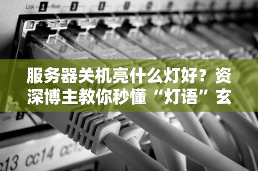 服务器关机亮什么灯好？资深博主教你秒懂“灯语”玄机！