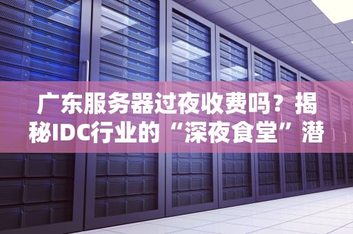 广东服务器过夜收费吗？揭秘IDC行业的“深夜食堂”潜规则！