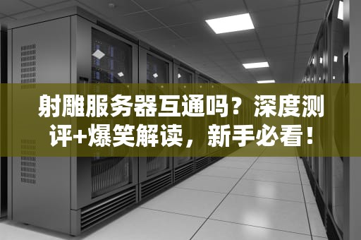 射雕服务器互通吗？深度测评+爆笑解读，新手必看！