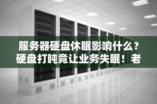 服务器硬盘休眠影响什么？硬盘打盹竟让业务失眠！老司机带你避坑
