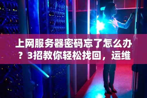 上网服务器密码忘了怎么办？3招教你轻松找回，运维老鸟都这么干！