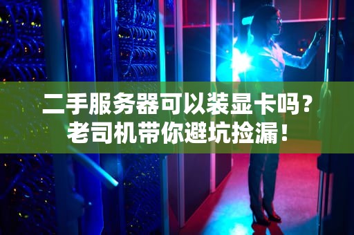 二手服务器可以装显卡吗？老司机带你避坑捡漏！
