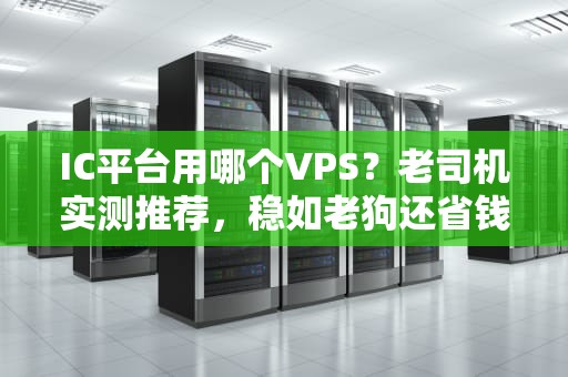 IC平台用哪个VPS？老司机实测推荐，稳如老狗还省钱！