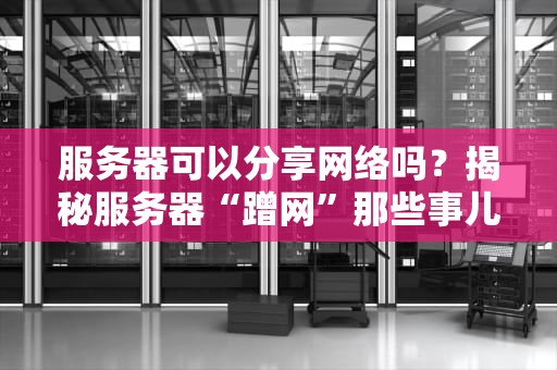 服务器可以分享网络吗？揭秘服务器“蹭网”那些事儿！