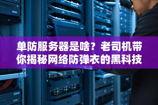 单防服务器是啥？老司机带你揭秘网络防弹衣的黑科技！