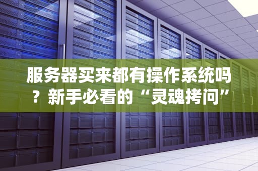 服务器买来都有操作系统吗？新手必看的“灵魂拷问”指南！