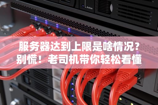 服务器达到上限是啥情况？别慌！老司机带你轻松看懂“爆服”那些事儿