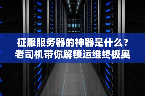 征服服务器的神器是什么？老司机带你解锁运维终极奥义！