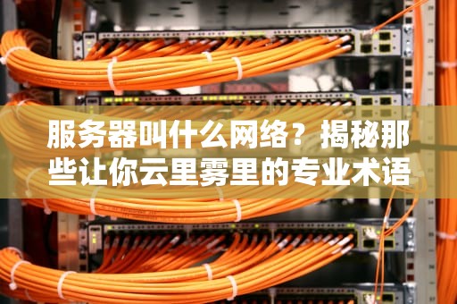 服务器叫什么网络？揭秘那些让你云里雾里的专业术语！