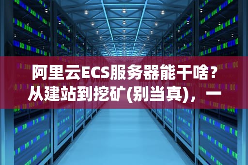 阿里云ECS服务器能干啥？从建站到挖矿(别当真)，一篇让你笑出腹肌的科普指南！