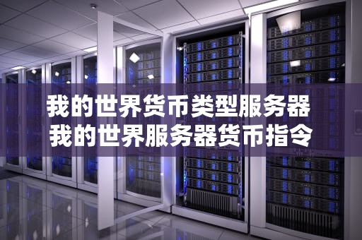 我的世界货币类型服务器 我的世界服务器货币指令