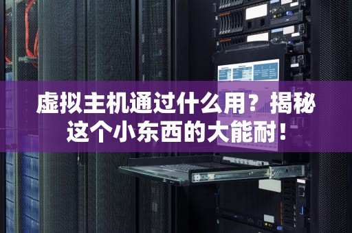 虚拟主机通过什么用？揭秘这个小东西的大能耐！