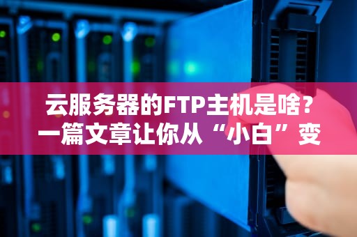 云服务器的FTP主机是啥？一篇文章让你从“小白”变“大神”！