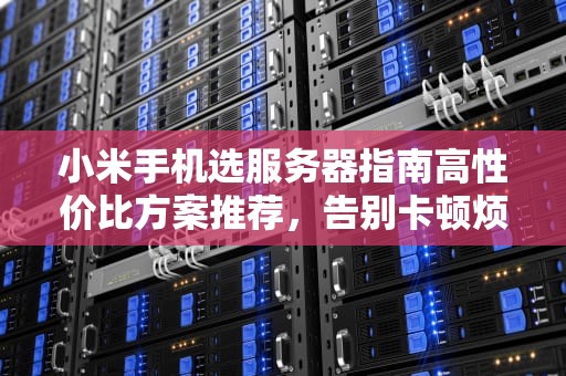 小米手机选服务器指南高性价比方案推荐，告别卡顿烦恼！