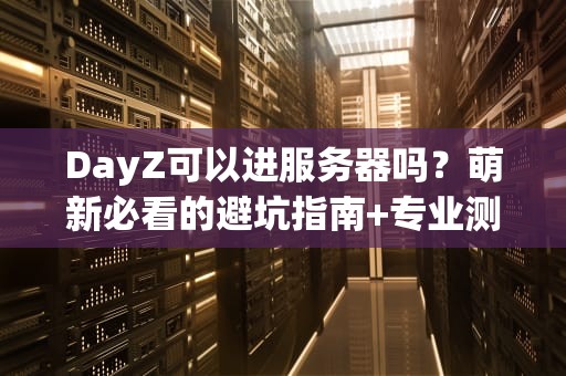 DayZ可以进服务器吗？萌新必看的避坑指南+专业测评！