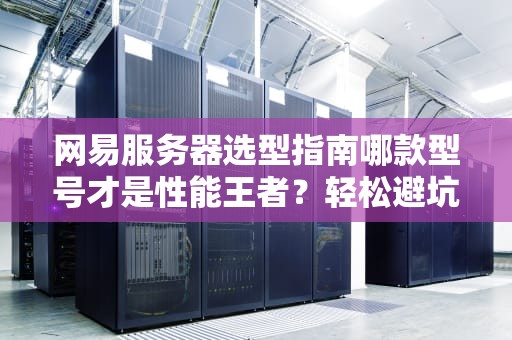 网易服务器选型指南哪款型号才是性能王者？轻松避坑不踩雷！