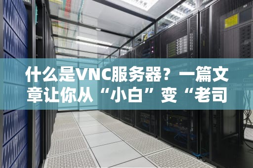 什么是VNC服务器？一篇文章让你从“小白”变“老司机”！