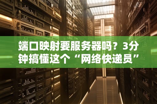 端口映射要服务器吗？3分钟搞懂这个“网络快递员”的职场真相！