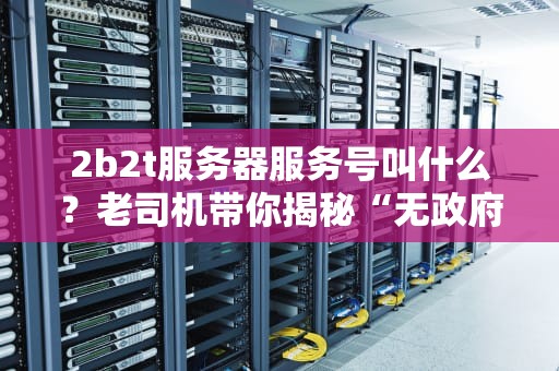 2b2t服务器服务号叫什么？老司机带你揭秘“无政府”MC界的暗网江湖！