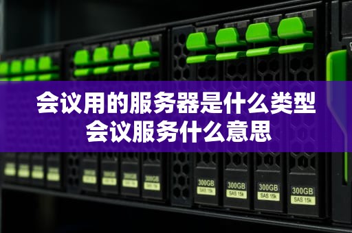 会议用的服务器是什么类型 会议服务什么意思