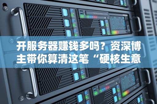 开服务器赚钱多吗？资深博主带你算清这笔“硬核生意”账！
