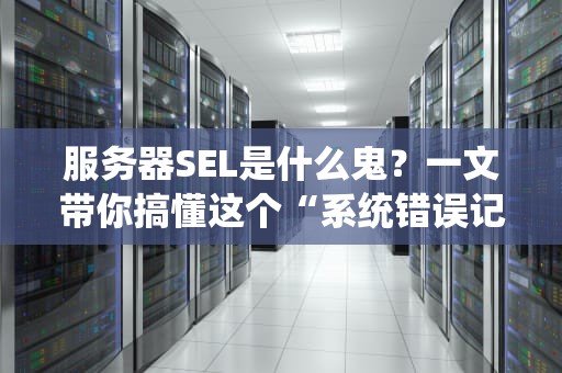 服务器SEL是什么鬼？一文带你搞懂这个“系统错误记录”神器！