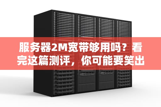 服务器2M宽带够用吗？看完这篇测评，你可能要笑出“带宽焦虑”！