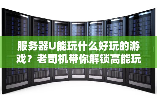 服务器U能玩什么好玩的游戏？老司机带你解锁高能玩法！