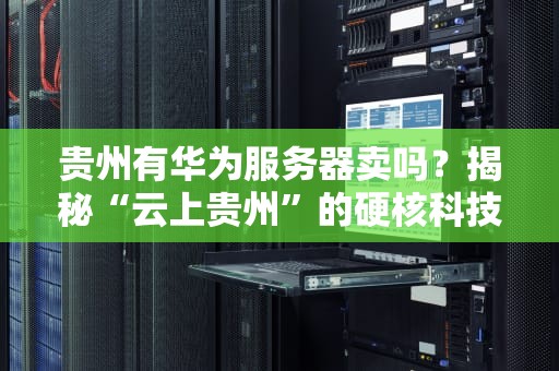 贵州有华为服务器卖吗？揭秘“云上贵州”的硬核科技内幕！