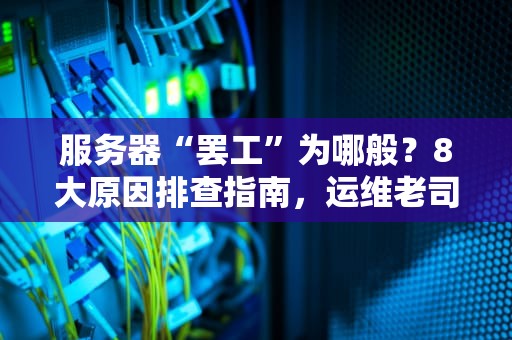 服务器“罢工”为哪般？8大原因排查指南，运维老司机也直呼内行！