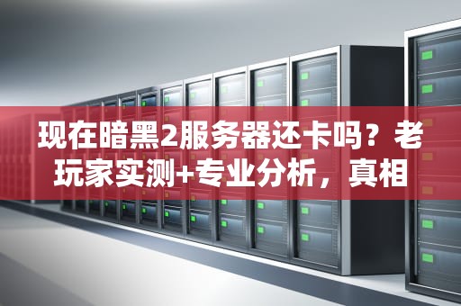 现在暗黑2服务器还卡吗？老玩家实测+专业分析，真相让人哭笑不得！