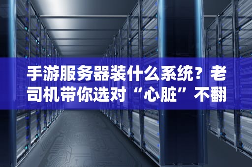 手游服务器装什么系统？老司机带你选对“心脏”不翻车！