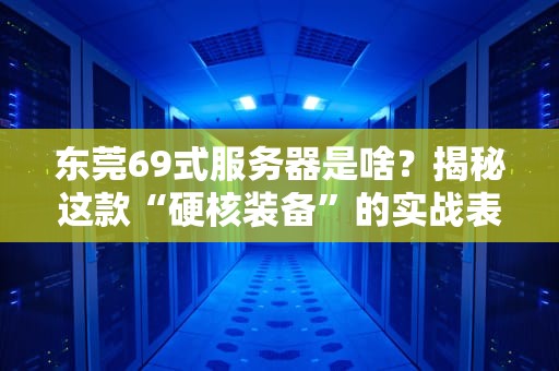 东莞69式服务器是啥？揭秘这款“硬核装备”的实战表现！