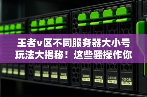 王者v区不同服务器大小号玩法大揭秘！这些骚操作你试过吗？