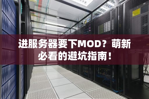 进服务器要下MOD？萌新必看的避坑指南！