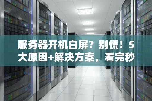 服务器开机白屏？别慌！5大原因+解决方案，看完秒变老司机！