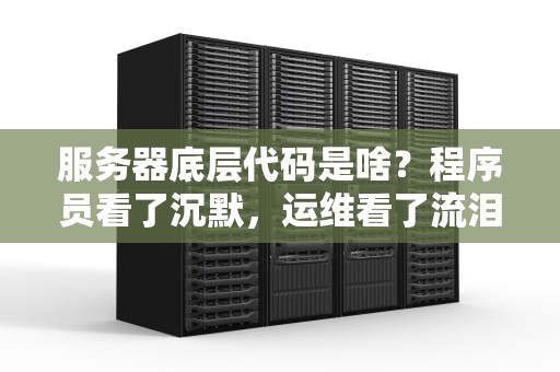服务器底层代码是啥？程序员看了沉默，运维看了流泪！