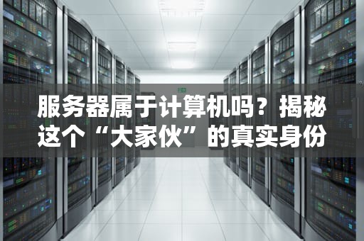 服务器属于计算机吗？揭秘这个“大家伙”的真实身份！