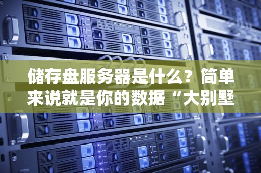 储存盘服务器是什么？简单来说就是你的数据“大别墅”
