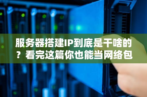 服务器搭建IP到底是干啥的？看完这篇你也能当网络包工头！