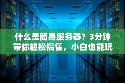 什么是简易服务器？3分钟带你轻松搞懂，小白也能玩转！