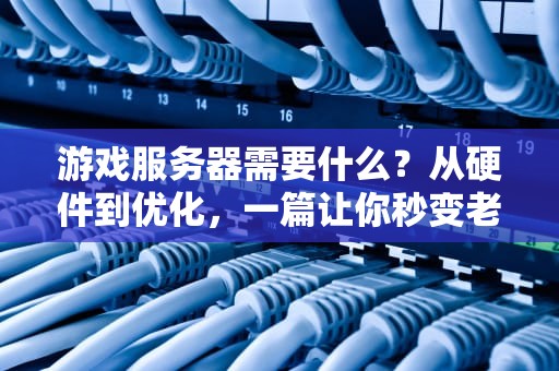 游戏服务器需要什么？从硬件到优化，一篇让你秒变老司机的终极指南！