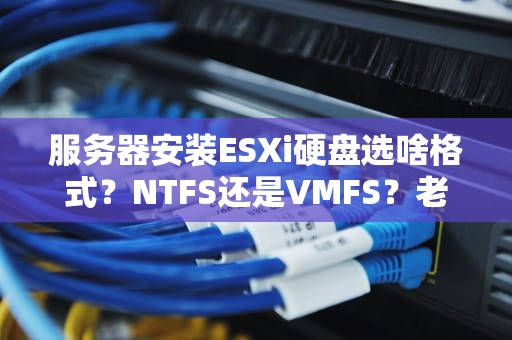 服务器安装ESXi硬盘选啥格式？NTFS还是VMFS？老司机带你避坑！