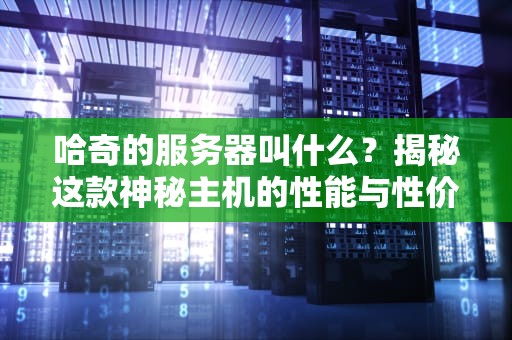 哈奇的服务器叫什么？揭秘这款神秘主机的性能与性价比！