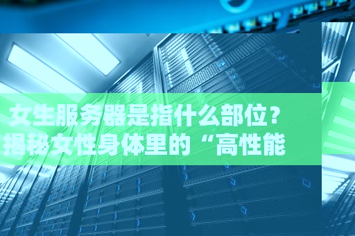 女生服务器是指什么部位？揭秘女性身体里的“高性能硬件”