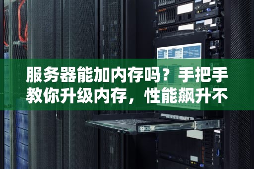 服务器能加内存吗？手把手教你升级内存，性能飙升不是梦！