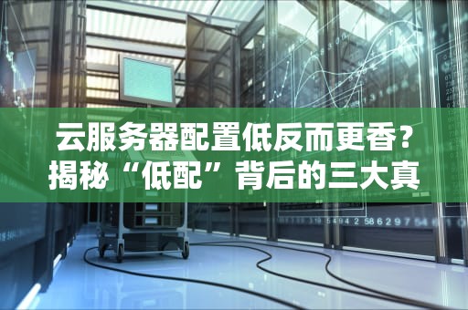 云服务器配置低反而更香？揭秘“低配”背后的三大真香定律！