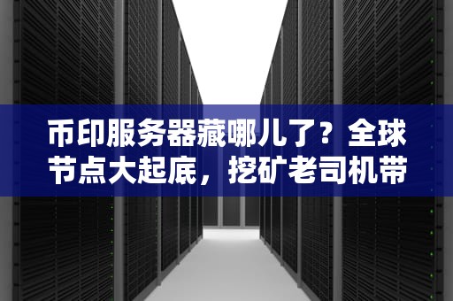 币印服务器藏哪儿了？全球节点大起底，挖矿老司机带你飞！
